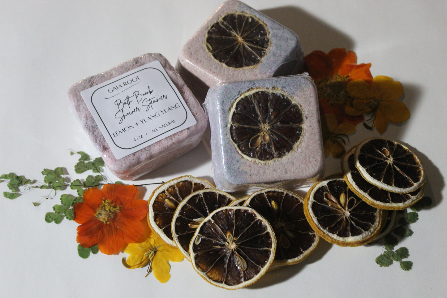 SHOWER STEAMER LEMON + YLANG YLANG