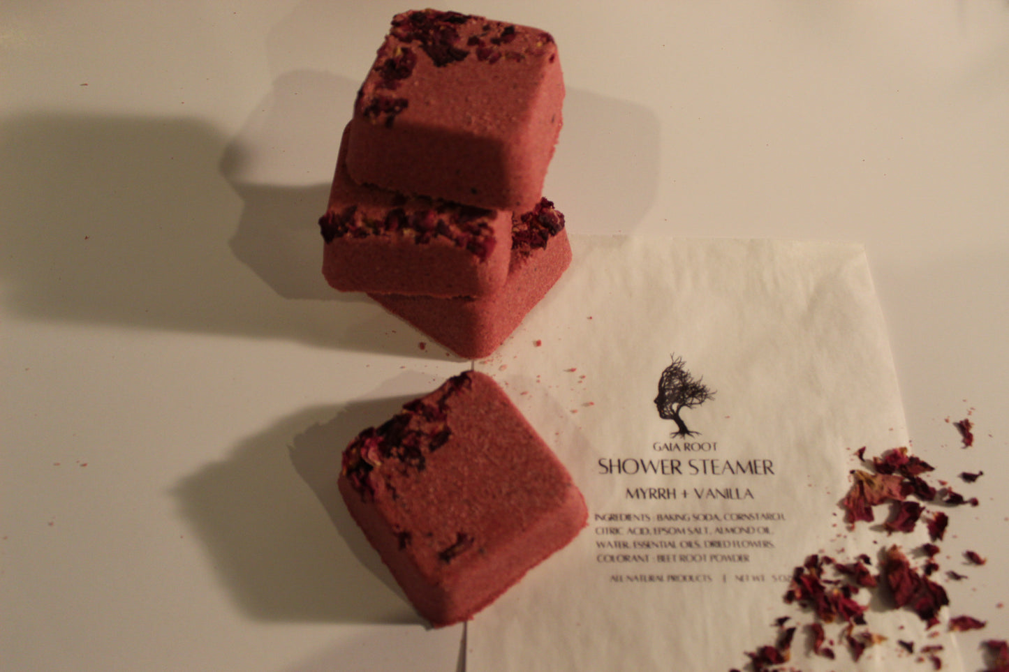 SHOWER STEAMER MYRRH + VANILLA