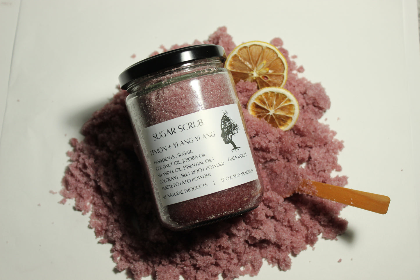 SUGAR SCRUB LEMON + YLANG YLANG