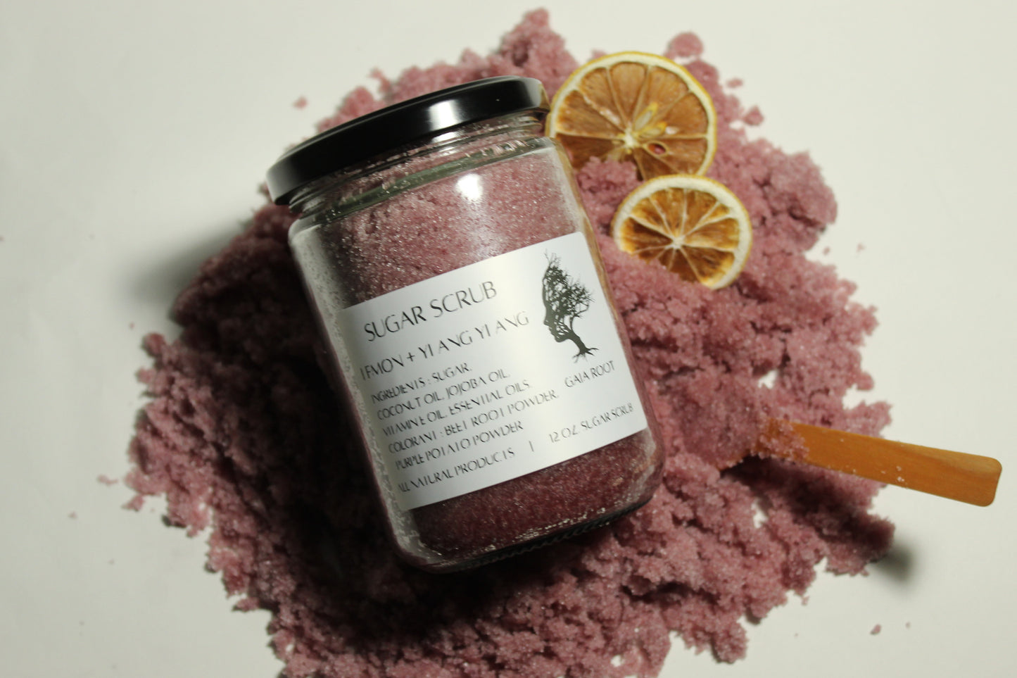 SUGAR SCRUB LEMON + YLANG YLANG