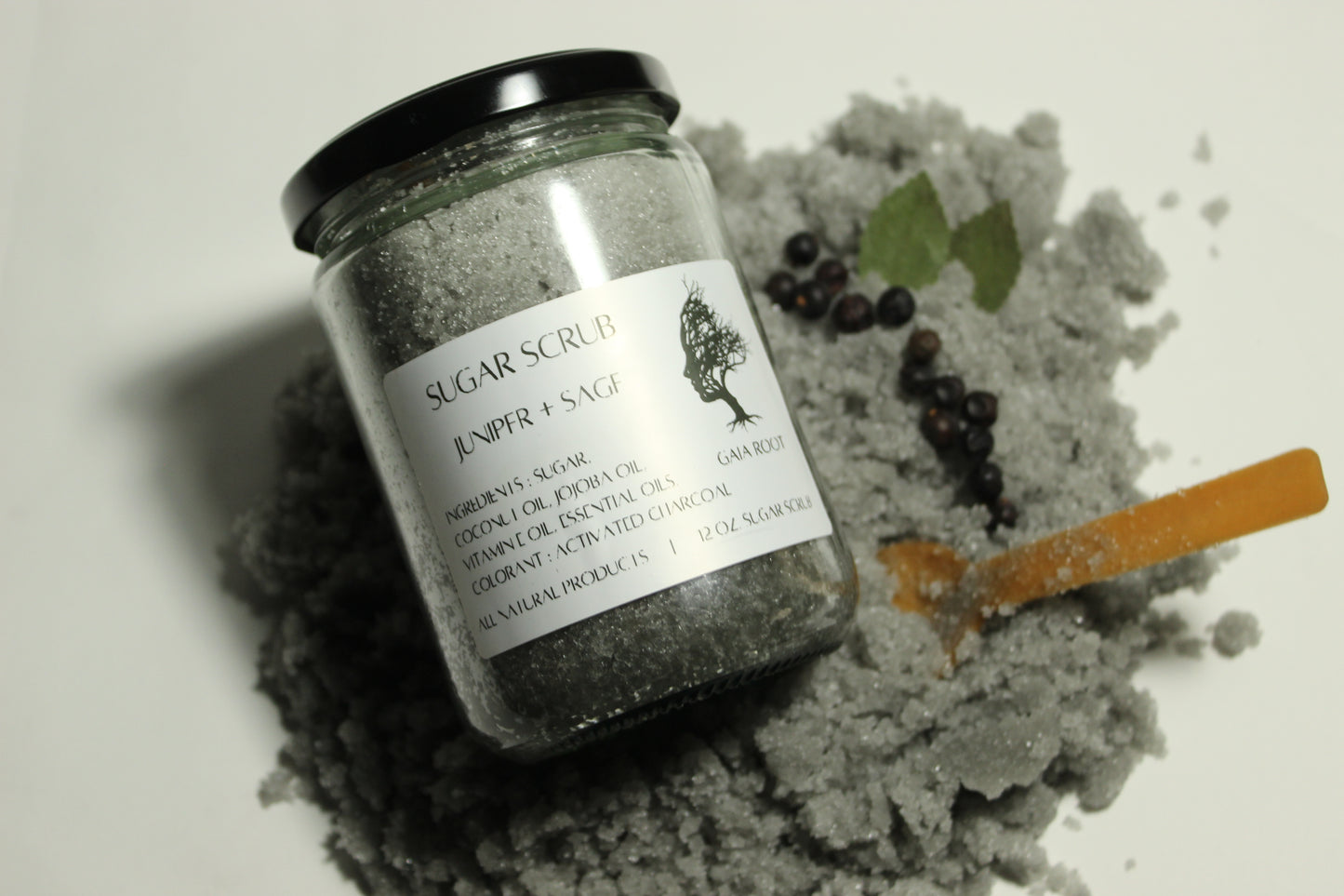 SUGAR SCRUB JUNIPER + SAGE