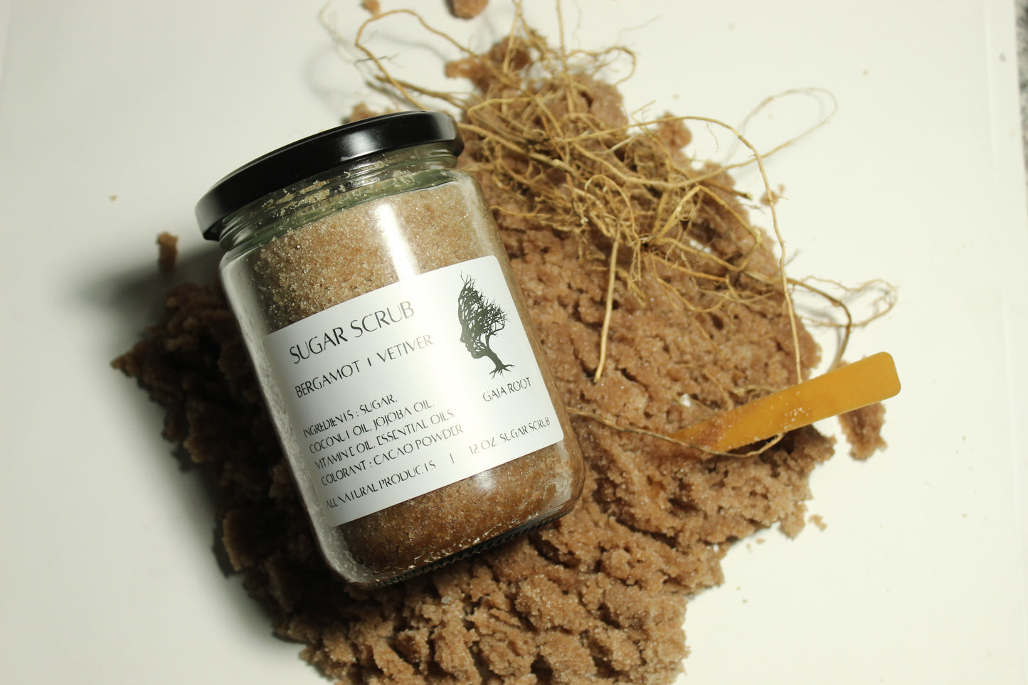 SUGAR SCRUB BERGAMOT + VETIVER
