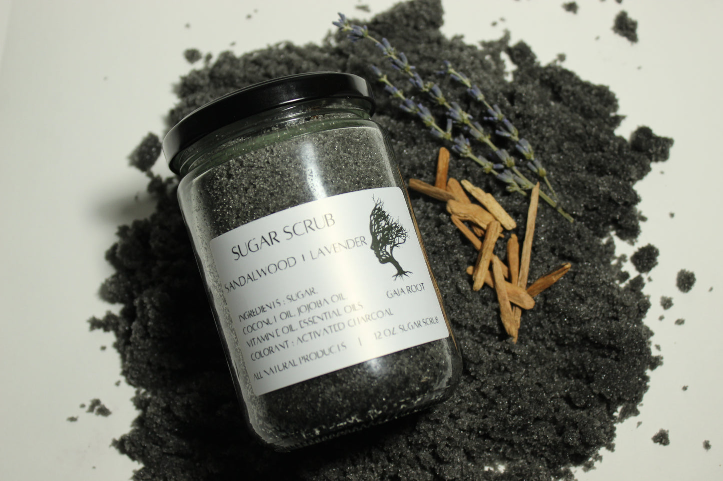 SUGAR SCRUB SANDALWOOD + LAVENDER