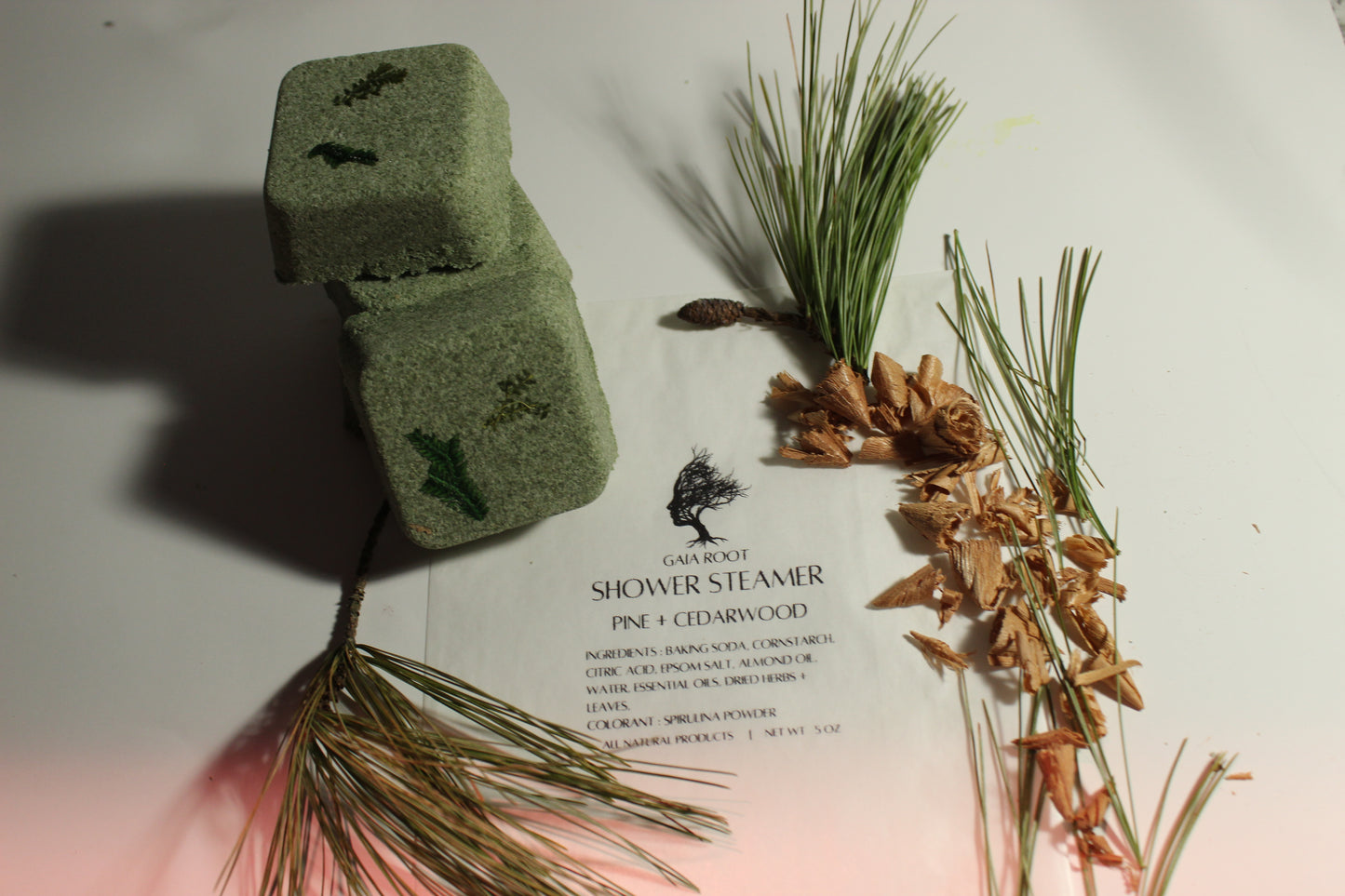 SHOWER STEAMER PINE + CEDARWOOD