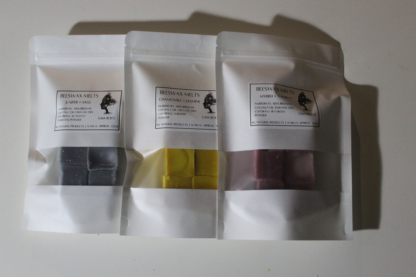 BEESWAX WAX MELT TRIO