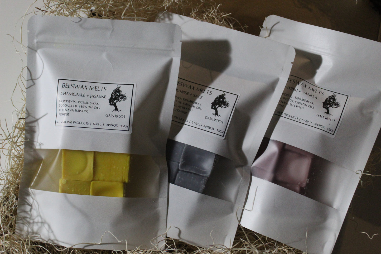 BEESWAX WAX MELT TRIO