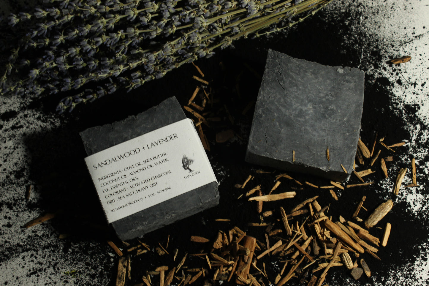 SOAP BAR  SANDALWOOD + LAVENDER