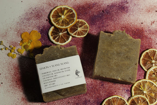 SOAP BAR LEMON + YLANG YLANG