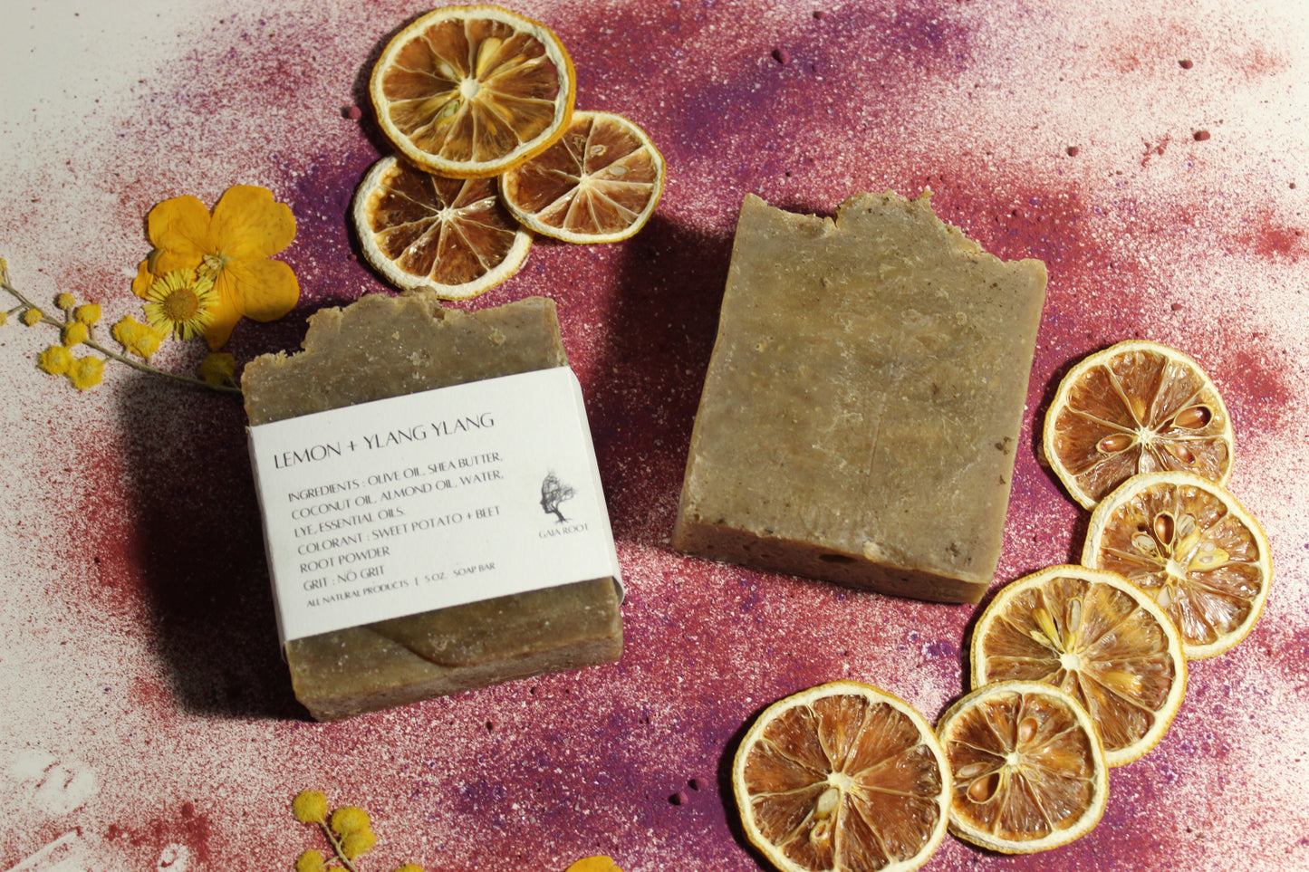 SOAP BAR LEMON + YLANG YLANG