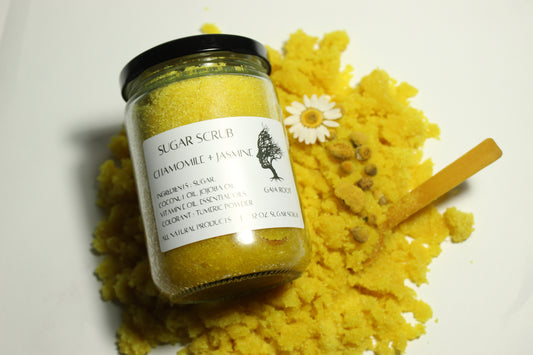 SUGAR SCRUB CHAMOMILE + JASMINE