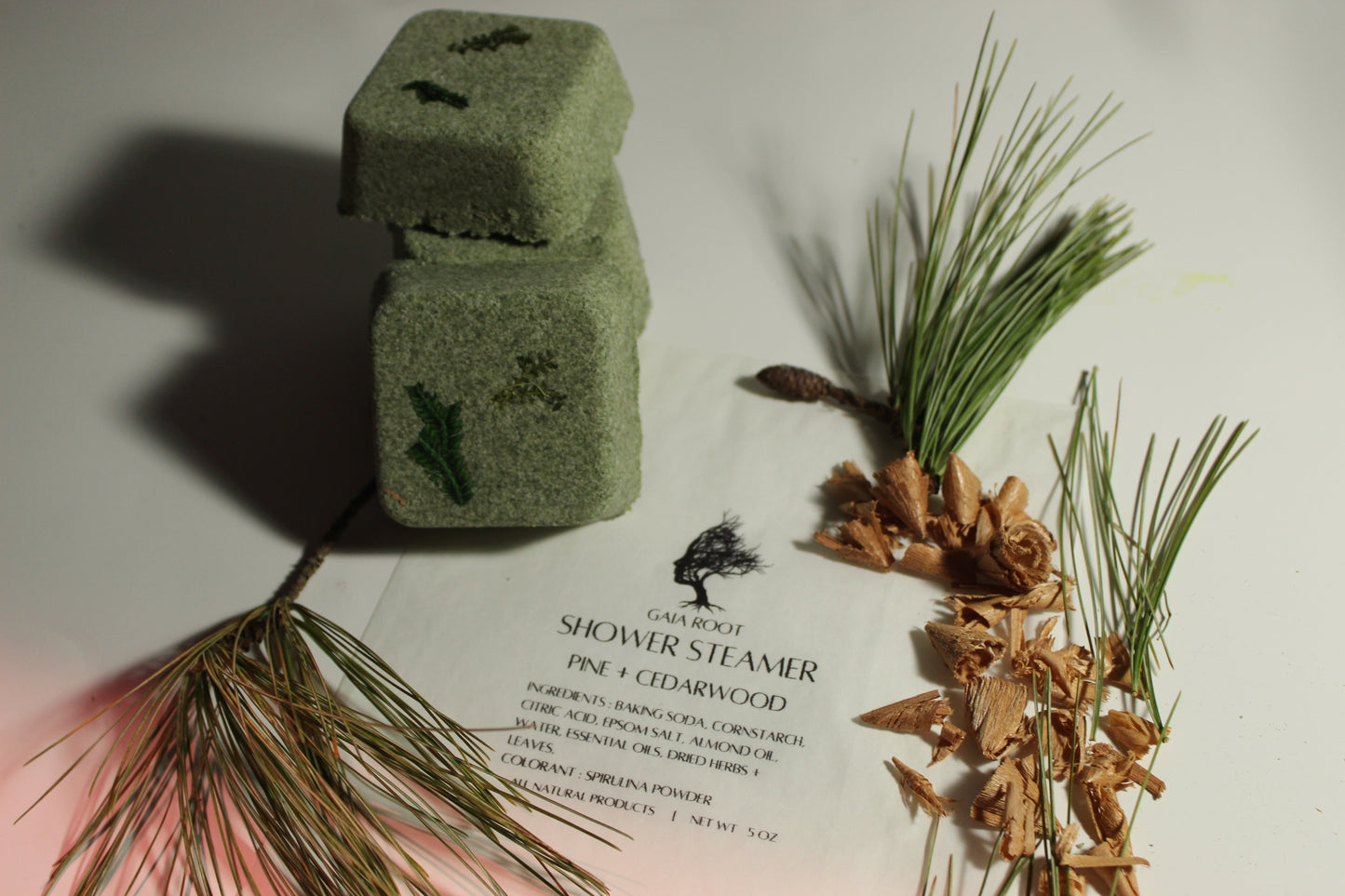 SHOWER STEAMER  PINE + CEDARWOOD