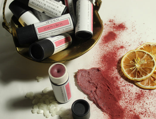 LIP BALM  LEMON + BEETS