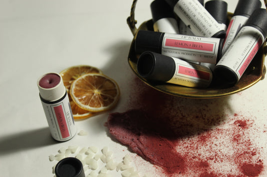 LIP BALM  LEMON + BEETS