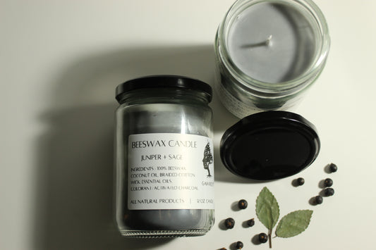 BEESWAX CANDLES  JUNPER + SAGE