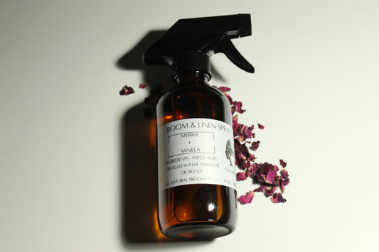 ROOM & LINEN SPRAY  MYRRH + VANILLA