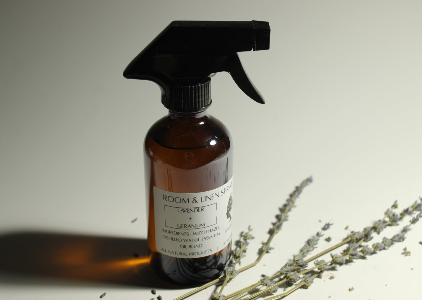 ROOM & LINEN SPRAY  LAVENDER + GERANIUM