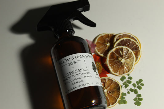ROOM & LINEN SPRAY  LEMON + YLANG YLANG