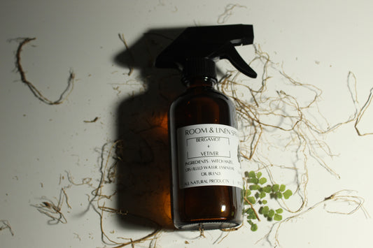 ROOM & LINEN SPRAY  BERGAMOT + VETIVER