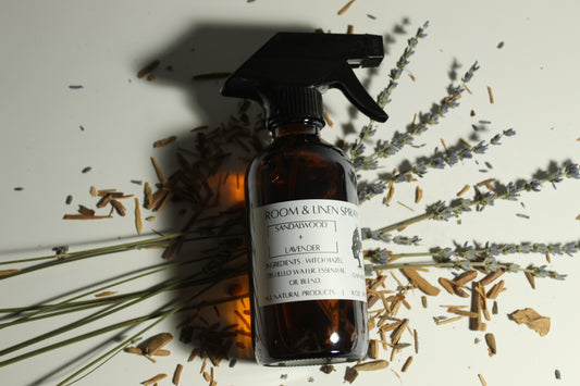ROOM & LINEN SPRAY  SANDALWOOD + LAVENDER